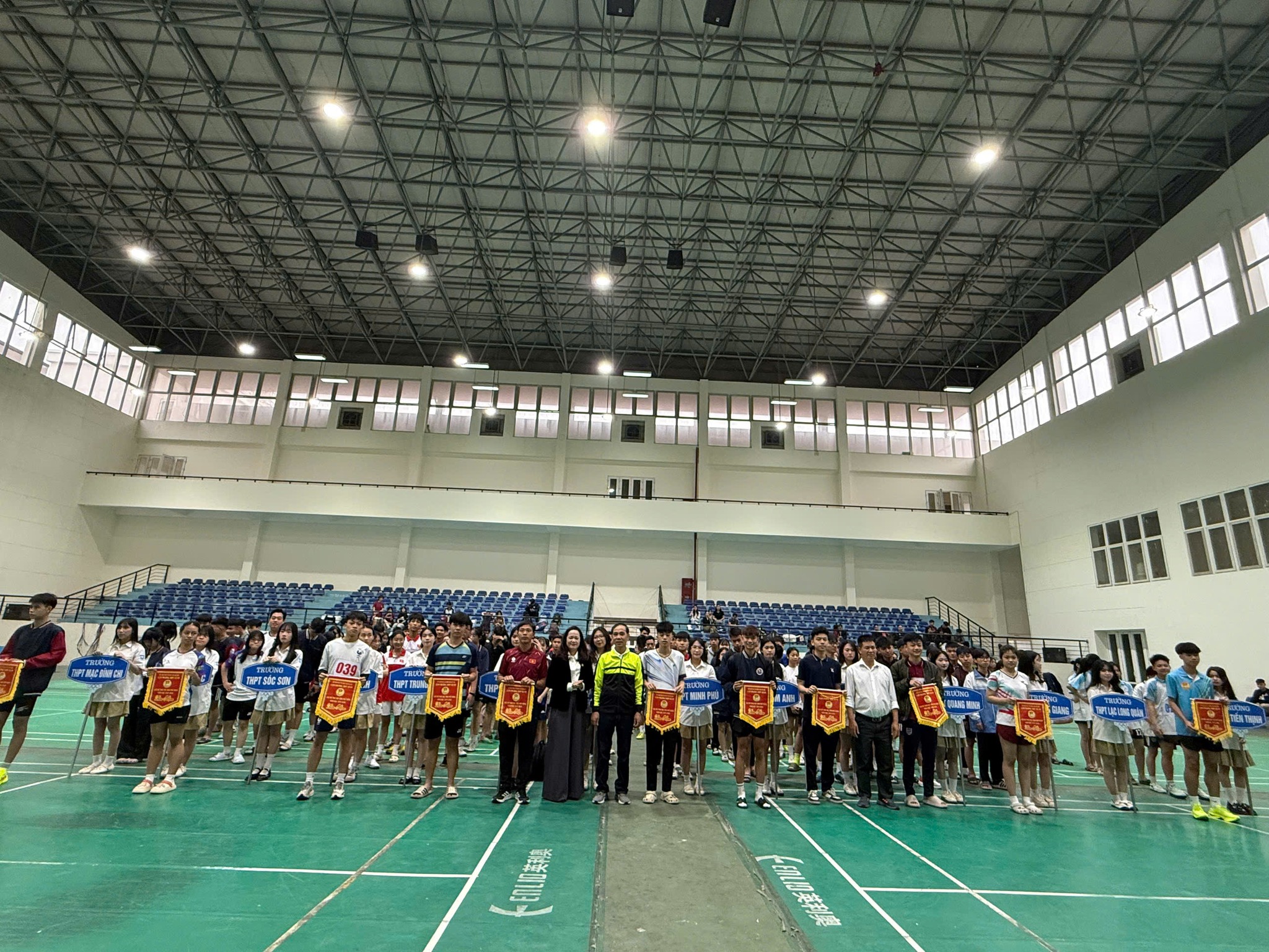 Lễ khai mạc Giải Thể thao dành cho học sinh các trường THPT Cụm số 9