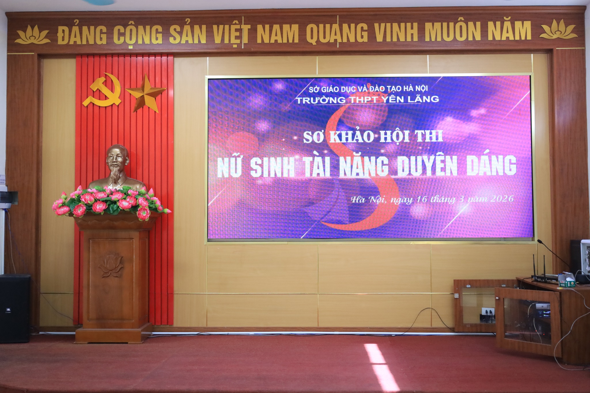 Kết quả vòng sơ khảo "Nữ sinh Yên Lãng tài năng duyên dáng" - chào mừng 95 ngày thành lập Đoàn TNCS Hồ Chí Minh