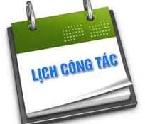 LỊCH CÔNG TÁC TUẦN 25 (TỪ NGÀY 28/01//2019 ĐẾN NGÀY 3/02/2019)
