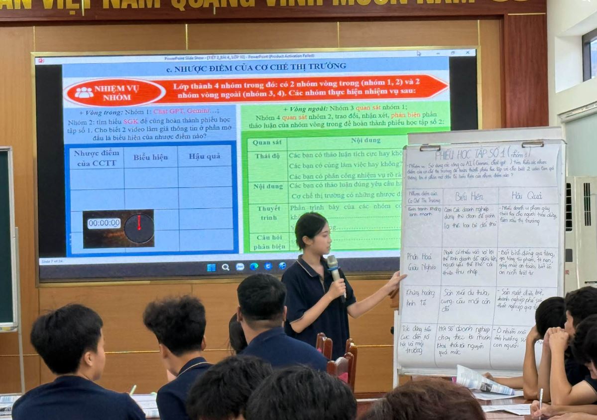 TRƯỜNG THPT YÊN LÃNG TIẾP TỤC ĐẨY MẠNH ỨNG DỤNG AI TRONG DẠY VÀ HỌC – LAN TỎA TINH THẦN ĐỔI MỚI, SÁNG TẠO TRONG GIÁO DỤC